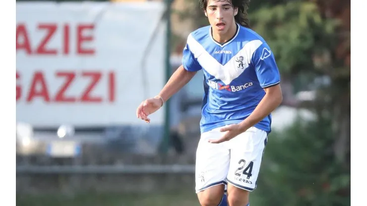 Sandro Tonali en Brescia.
