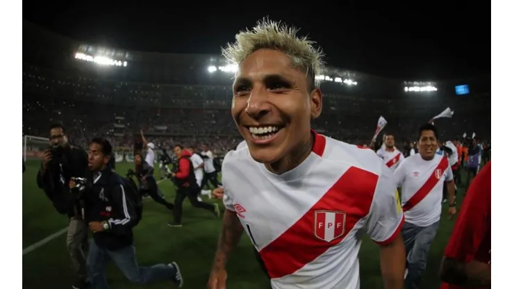Ruidíaz en la Selección Peruana.