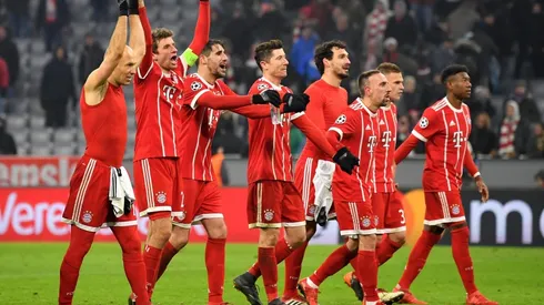 Los jugadores después de una victoria.