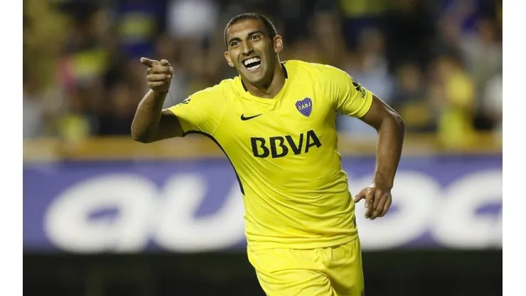 NO ENTRA. Wanchope jugó 7 minutos ante San Martín de San Juan y marcó el cuarto gol del partido. Tiene grandes probabilidades de ser de la partida ante Argentinos Juniors el lunes.