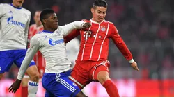 James Rodríguez, volante de Bayern Munich.