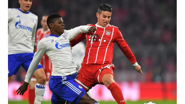 James Rodríguez, volante de Bayern Munich.