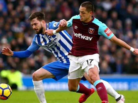 El megagolazo de Chicharito al Brighton sigue firme en el corazón de los Hammers