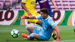 Leandro Chichizola ante Barcelona.