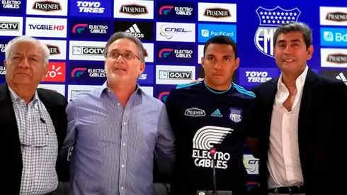 Montero jugará en Emelec hasta junio de este año.