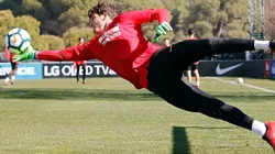 "¡AEROLÍNEAS WERNER!" Así define la página oficial del Aleti al joven arquero, que tendrá la responsabilidad de ocupar la meta en caso de lesión o suspensión de Oblak.