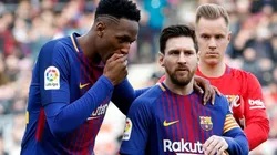 Yerry Mina sobre lo difícil que le resulta marcar a Messi: "Es maravilloso no tener que enfrentarlo"