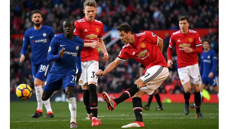 Matic ante Chelsea