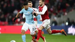 Agüero tiene más goles que Neymar y está a un tanto de Messi en lo que va de la temporada