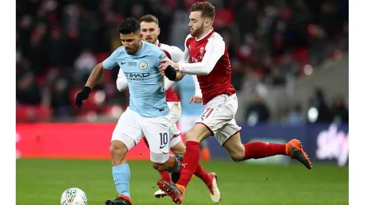 Agüero tiene más goles que Neymar y está a un tanto de Messi en lo que va de la temporada
