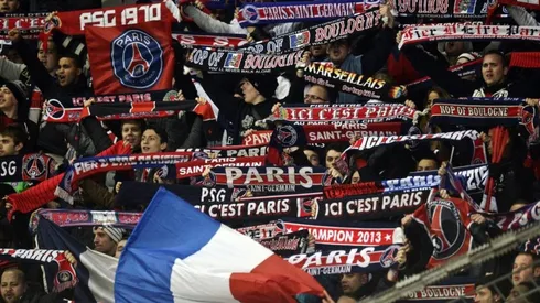 Los hinchas de PSG coparon el estadio.
