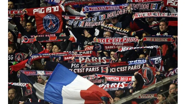 Los hinchas de PSG coparon el estadio.