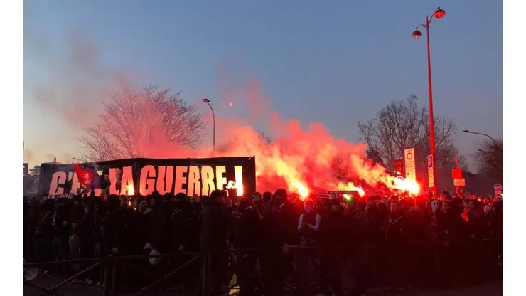 Para los hinchas de PSG, el partido es una guerra.