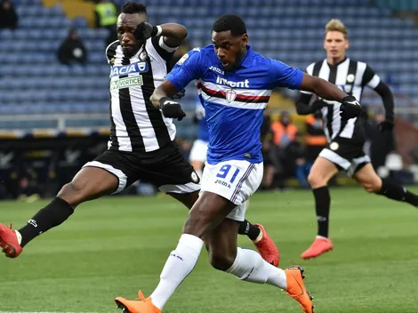 Pide ser titular en la Selección Colombia: Duván Zapata marcó un golazo para darle el triunfo a Sampdoria