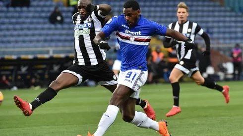Pide ser titular en la Selección Colombia: Duván Zapata marcó un golazo para darle el triunfo a Sampdoria
