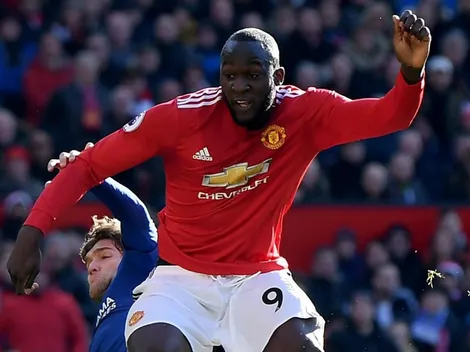 Duelo de titanes: tijera de Lukaku y atajadón de Courtois