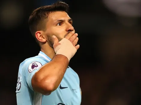 Golazo de costa a costa de Sergio Agüero tras asistencia de Claudio Bravo