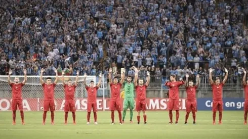 Independiente en Porto Alegre.
