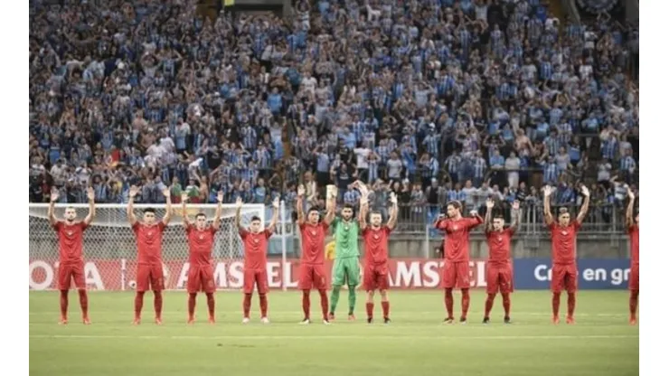 Independiente en Porto Alegre.