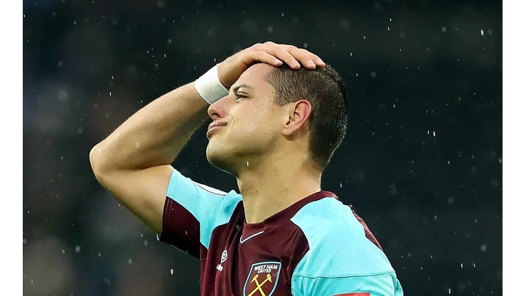 OTRA VEZ SOPA. ¡Arriba, Chícharo! West Ham te necesita.