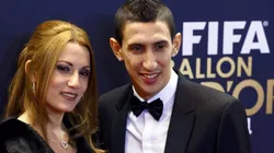 Jorgelina Cardoso y Ángel Di María, juntos.