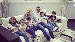 UN GRAN PADRE. Icardi se hizo cargo de los hijos de su pareja.