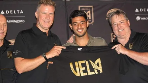 Vela fue presentado hace varias semanas y su arribo a Estados Unidos causó sensación