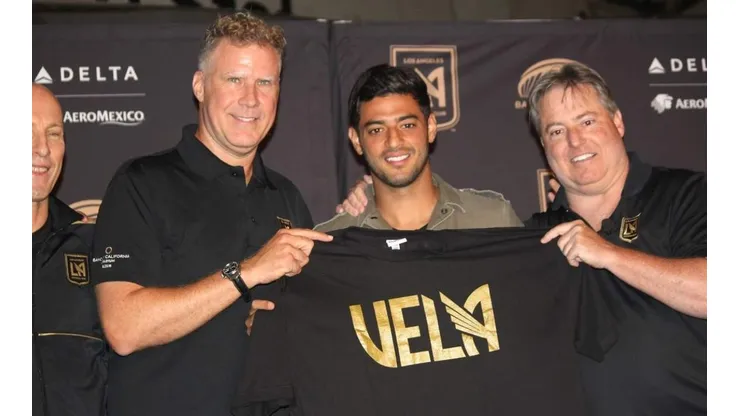 Vela fue presentado hace varias semanas y su arribo a Estados Unidos causó sensación