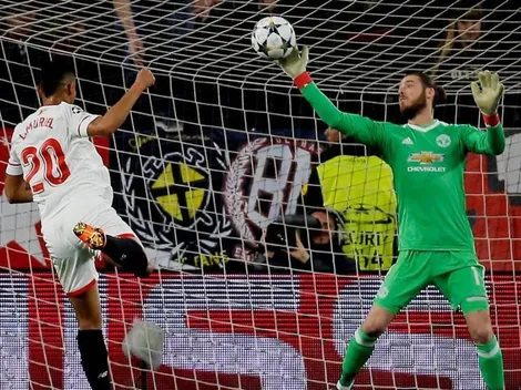 De Gea condujo el autobús de Mourinho y Sevilla viajará en cero a Old Trafford