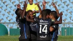 ANTES DE CLASIFICAR. Así festejaron los jugadores de Independiente del Valle antes de jugar la semifinal.