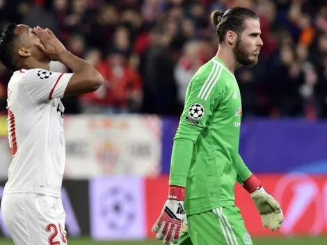 Muriel golpeó la puerta del United, pero se encontró con el guardián De Gea