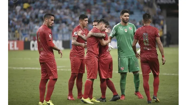 Buen partido igual de los jugadores de Independiente