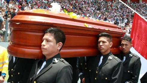 Peredo fue despedido con todos los honores