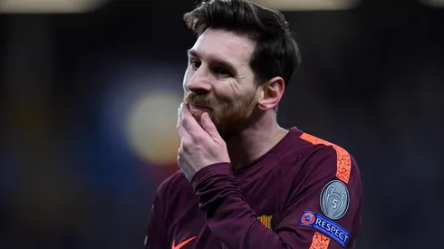 PULGA TRAVIESA. Lionel Messi se llevó todas las miradas en Stamford Bridge, aún sin pelota (Foto: Getty).