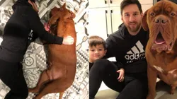 El perro de Messi y Antonella Roccuzzo la pasa mejor que nosotros