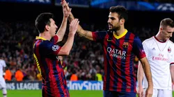 ¿LO EXTRAÑA? Césc no tuvo tapujos a la hora de halagar a Leo.