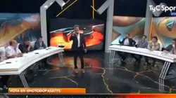 Diego Díaz en su programa en TyC