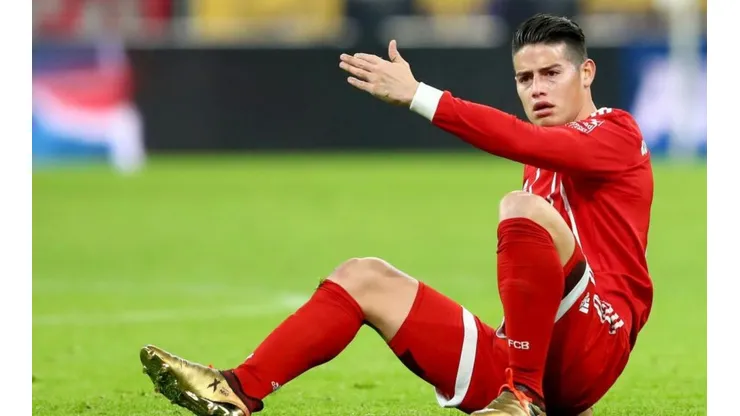 Queja de James Rodríguez.