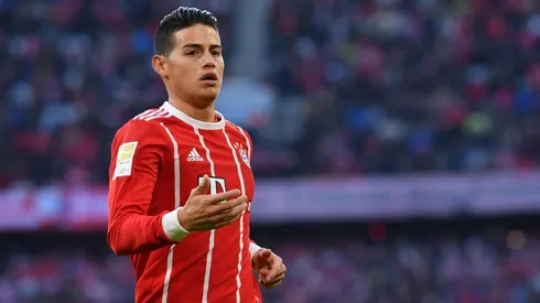 James Rodríguez, volante del Bayern Munich.