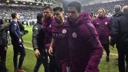 El delantero terminó realmente muy enojado.