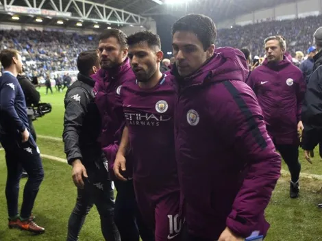 El 'Kun' no toleró la derrota y terminó a los golpes