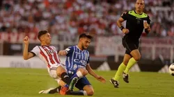 Baliño en el partido fatídico.