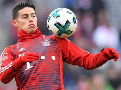 James juega con la Playstation y su padre asegura: "Irse del Real Madrid le hizo muy bien"