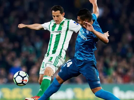 Ni con Guardado pudo el Betis contra Real Madrid