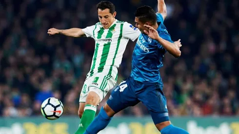 Ni con Guardado pudo el Betis contra Real Madrid