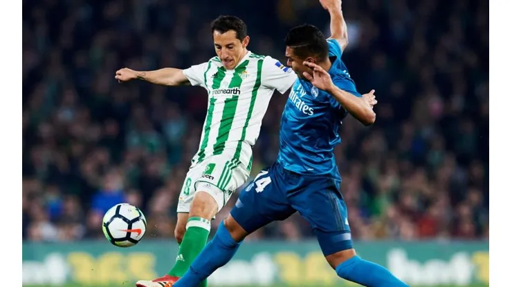 Ni con Guardado pudo el Betis contra Real Madrid