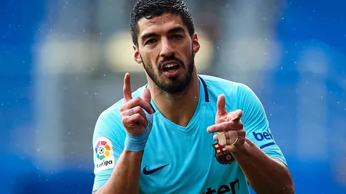 Luis Suárez y un grito de gol