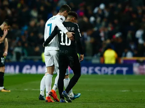 Abrazos, saludos y afecto: a Neymar lo recibieron como un amigo en Real Madrid