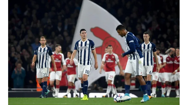 EN CAÍDA LIBRE. West Bromwich no encuentra el rumbo por la Premier League y marcha último (Foto: Getty).