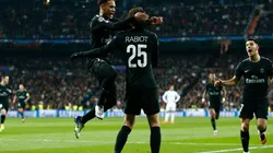 ERA TODO FELICIDAD. Rabiot daba el golpe en el Bernabéu para PSG ante Real Madrid con su gol.